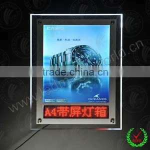 New Hot Innovative Acrylic Led Message Board Made in China thumbnail-1