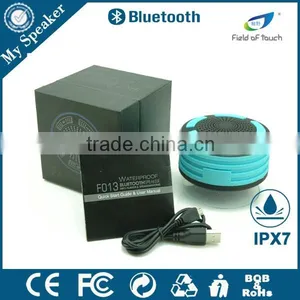 My Speaker F013 Black With Sky Blue New Arrival LED Wireless Bluetooth Waterproof Speaker thumbnail-6