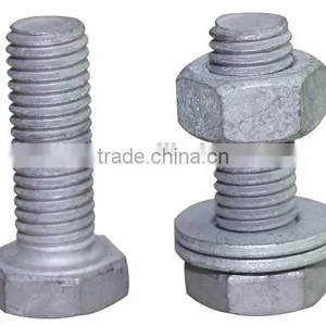 Hot Dip Galvanized Bolt/hot Dip Galvanized Bolt and Nut thumbnail-2