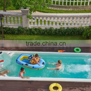 Fashionable Luxury Balboa System Air Jet Outdoor Used Large Swim Spa thumbnail-3