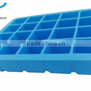 High Quality 20 Lattices Silicone Square Ice Cube Tray thumbnail-2