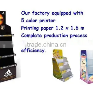 Pos Custom Printed Decorative and Fancy Retail Sport Bottles Cardboard Display thumbnail-1