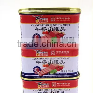 Halloweencanned Meat Pork Luncheon Meat 198g Good Taste Canned Pork thumbnail-5