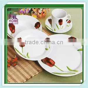 Cheap Porcelain Plate With Snoopy Designs,decal Round Ceramic Plate thumbnail-1
