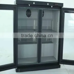 Double Door Upright Freezer Upright Freezer Showcase Commercial Freezer thumbnail-4