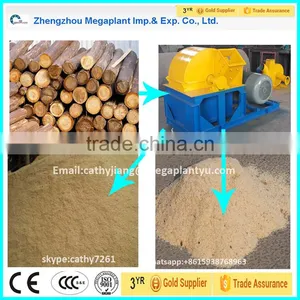 3-5 mm Granulation 1T/H Wood Crusher/Sawdust Grinding Making Machine thumbnail-1