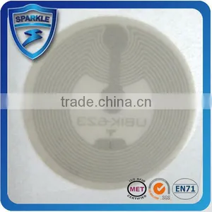Laundry Rfid Sticker Tag Silicone Inlay Rfid Dry / Wet Inlay thumbnail-1