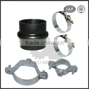 High Pressure Stainless Steel Pipe Clamps With Epdm Rubber Lining thumbnail-1