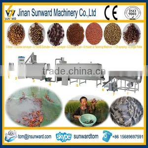 Aquatic Shrimp Feed Pellet Making Line Machinery thumbnail-1