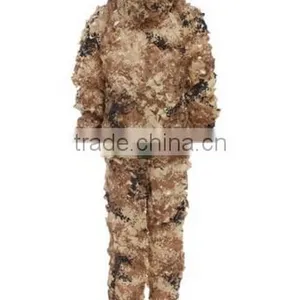 3D Bionic Leaf Camouflage Jungle Hunting Ghillie Suit Set thumbnail-2