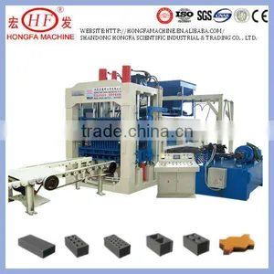 QT6-15C Hydraulic Concrete Cement Block Making Machine on Hot Sale thumbnail-1