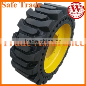 Recycling Sites Use Solid Skid Steer Tires 10-16.5 thumbnail-1