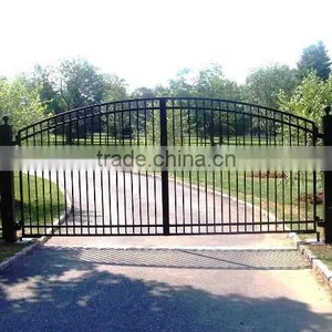 Metal Security Gate/ Wrought Iron Fencing Fences Elements Gates thumbnail-1