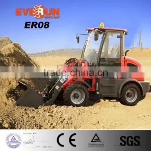 Everun 0.8ton Chinese Mini Wheel Loader for Sale thumbnail-5