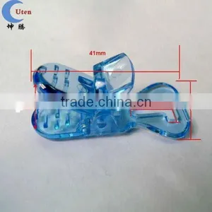 Colorful T Design Plastic Pacifier Clip thumbnail-1