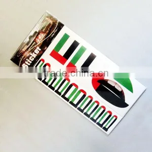 Non-toxic Football Face Sticker thumbnail-1