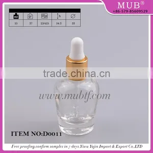Hot Selling Apple Shaped Glass Dropper Bottles With Child Proof Rubber Dropper thumbnail-5