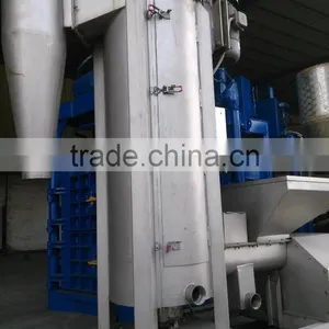 Hydraulic Round Vertical Plastic PET PVC PP ABS Extractor Dewatering Machine thumbnail-2