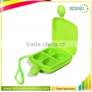 Cute Cheap Keychain Plastic Pill Box thumbnail-1
