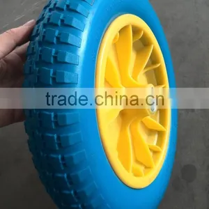 Factory of Pu Foam Wheelbarrow Wheels 3.00-8 13x3 thumbnail-4