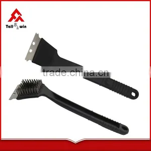 New Product 2-In-1 Plastic Cleaning Brush Bbq Grill Cleaner thumbnail-1