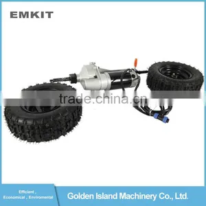 High Torque Battery Powered Electric Foldable Platform Hand Trolley thumbnail-1