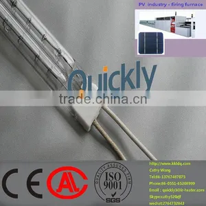 Quartz Halogen Infrared Heating Tube Lamp 2500w,can be Used in 950c Oven thumbnail-1