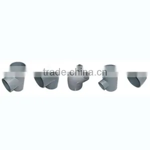 DIN8074 UPVC Fittings Tee, Elbow, Socket for Water or Drain Supply thumbnail-3