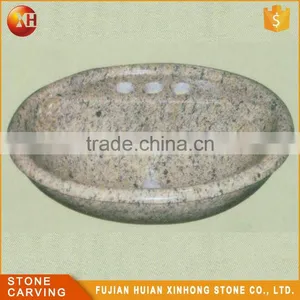 Purple Marble Freestanding Cabinet Indoor Stone Basin thumbnail-5
