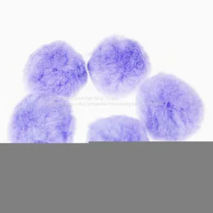 Jumbo Acrylic Pompom Ball Purple Assorted thumbnail-1