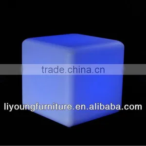 Small Plastic Bar Stool/Cube Seat/Square Stool LG-3030 thumbnail-1