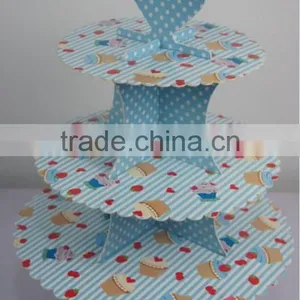 Store More Cake Stand Paper Cake Stand 3 Tier Wedding Cake Stand thumbnail-1
