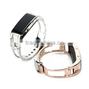 Stainless Steel Smart Watch, Sleep Mornitoring Smart Bracelet, OLED Screen Bluetooth Watch thumbnail-4