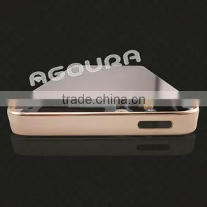New Luxury Small Lattice Rose Gold Back Cover for Iphone 5s, Rose Gold Housing thumbnail-2
