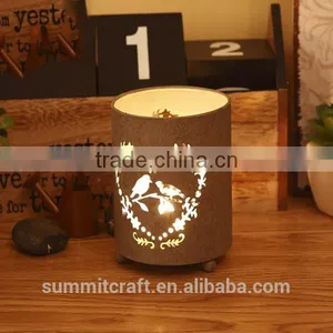 Hollow Metal Reindeer Candlestick Wedding Candle Holder thumbnail-4