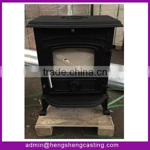 6-8KW High Quality Hot Sale CE Certificates Antique Cast Iron Wood Burning Pellet Stove HS-X12 thumbnail-2