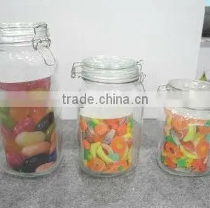Food Grade Airtight Glass Jar and Glass Lid thumbnail-1