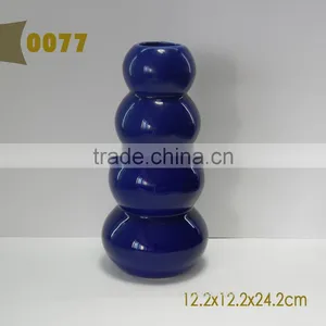 Gourd Shaped Ceramic Vase thumbnail-1