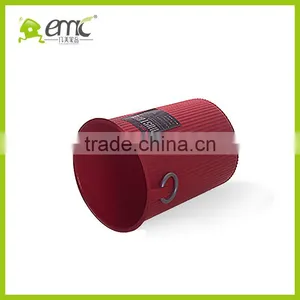 Emc High Quality Ring Handle Plastic Trash Can PP Dustin Bin Home Wasteb Bin thumbnail-5