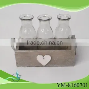 China Wholesale Engraved Heart Wooden Crafts thumbnail-1