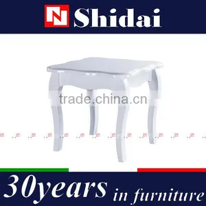 Mini Coffee Table / Modern Coffee Table White Lacquer Coffee Table / Funky Coffee Tables TA88S thumbnail-1