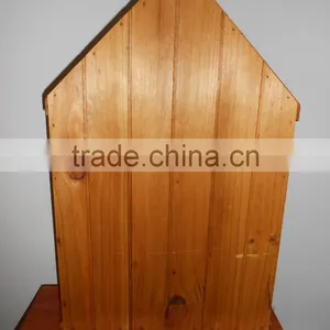 Square Wood Cube Wall Shelf thumbnail-2