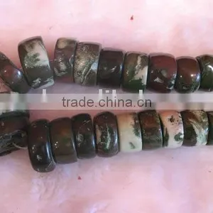 Wholesale 15-28mm Green Drum Shaped Natural Loose Coral Strand thumbnail-1