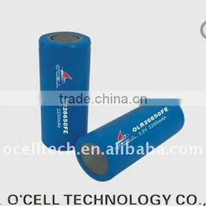 2300mAh LiFepo4 26650 3.2V High Drain Battery With UL/UN/IEC62133 Approved thumbnail-1