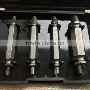 Double Ended Best Broken Screw Extractor Wood Bolts Hard Head Remover Tool thumbnail-6