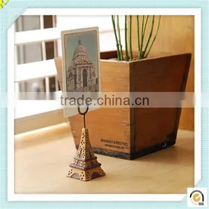 Fashion Modern Tower Photo Memo Holder/custom Small Plastic Memo Clip/ Design Memo Clip China Supplier thumbnail-1