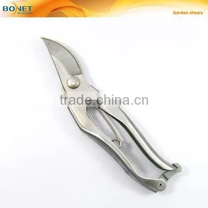 SGA0006 8" Full Stainless Steel Garden Branch Cutting Scissors thumbnail-1