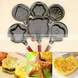 Cheap Inner Lovely Different Shape Bear Heart Egg Fry Pan Skillet as Seen on TV thumbnail-4