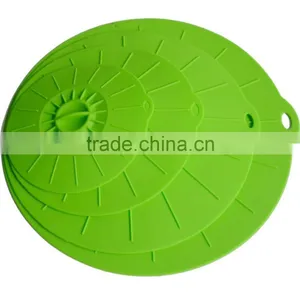 2015 LFGB Approved Top Quality Silicone Microwave Food Cover thumbnail-2