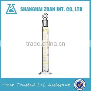 Measuring Cylinder Round Base With Ground-in Glass Stopper or Plastic Stopper,Boro 3.3 thumbnail-1